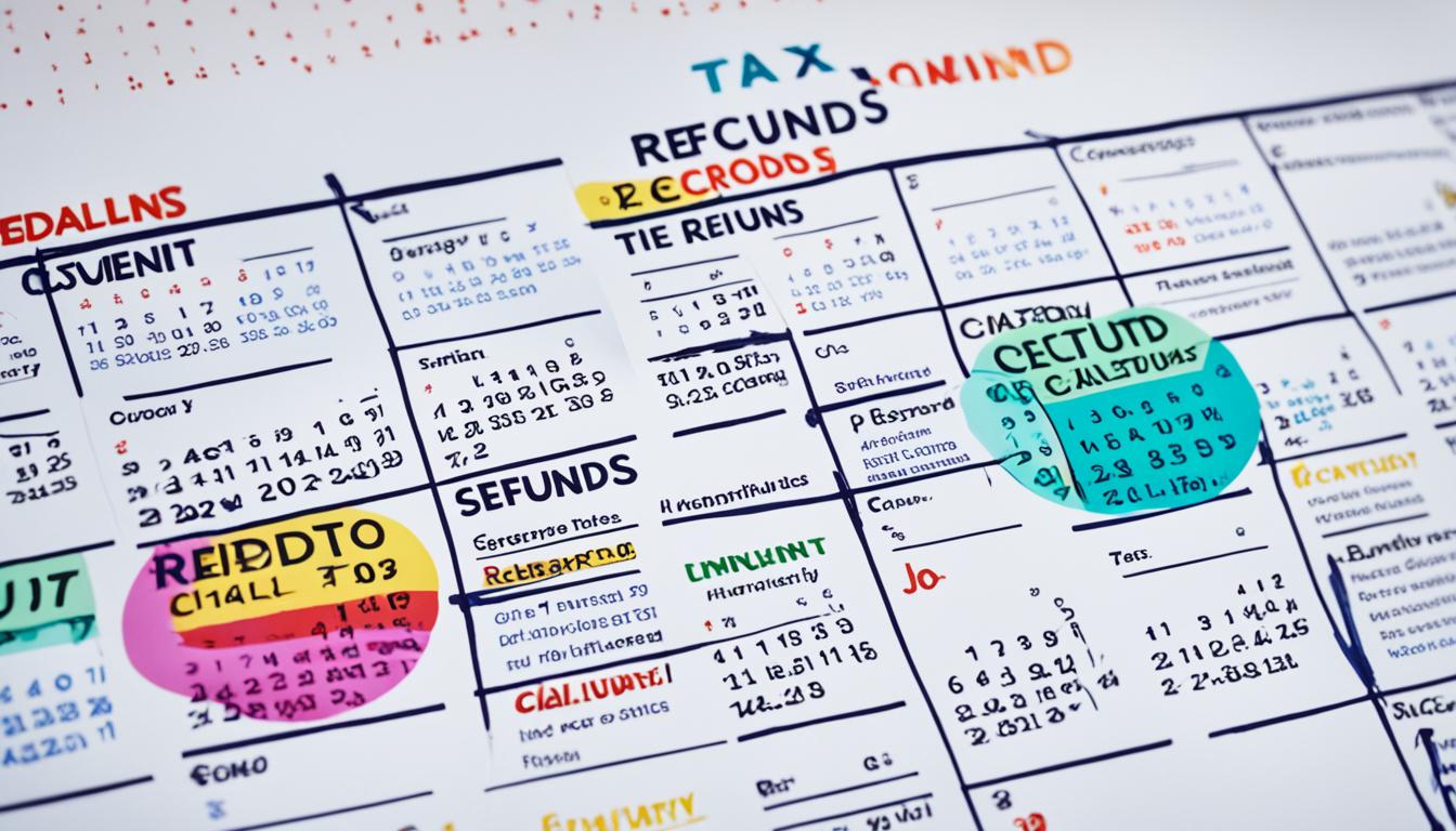 Calendar highlighting SETC refund deadlines